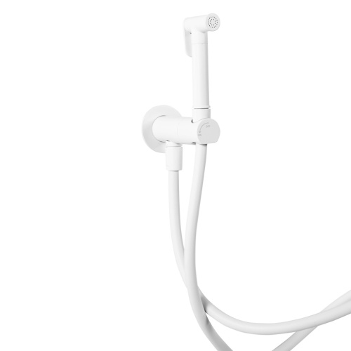 Гигиенический душ Cezares LEAF LEAF-DIF-BIO белый матовый - фото 2