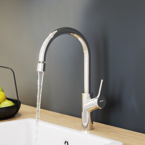 Смеситель для кухни Damixa Eclipse 310722000 на мойку хром - фото 5