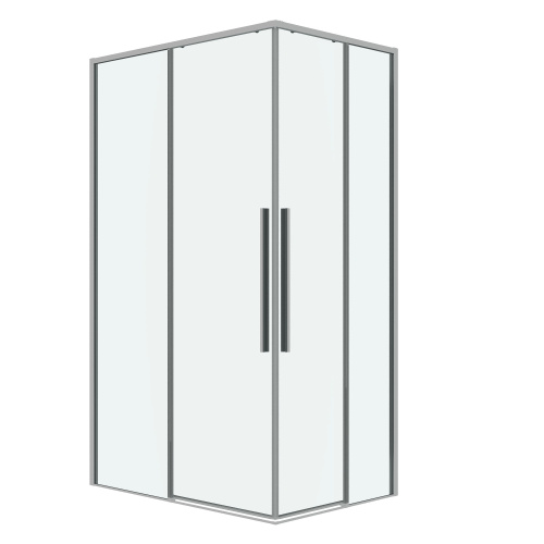 Душевой уголок Grossman Galaxy 300.K33.01.1110.10.00 110х100 стекло прозрачное профиль хром глянцевый без поддона