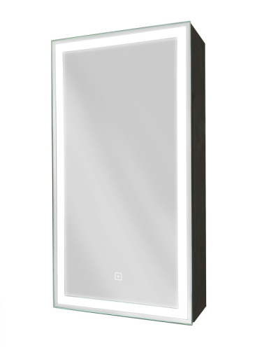 Зеркало-шкаф Континент Mirror Box МВК063 35х15х65 подвесной цвет черный - фото 2