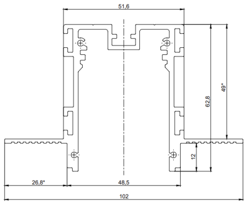 Шинопровод встраиваемый Designled SY 00-00010541 - фото 2