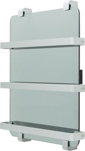 Полотенцесушитель Allen Brau Infinity 00288916 44х60 электрический серебро - фото 2