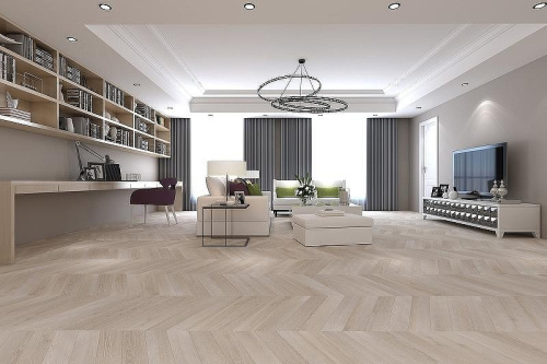 Кварцвиниловая плитка Damy Floor CHEVRON LVT DF02-Ch-LVT Пале-Рояль толщина 0.25 см 43 класс 600х127 - фото 3