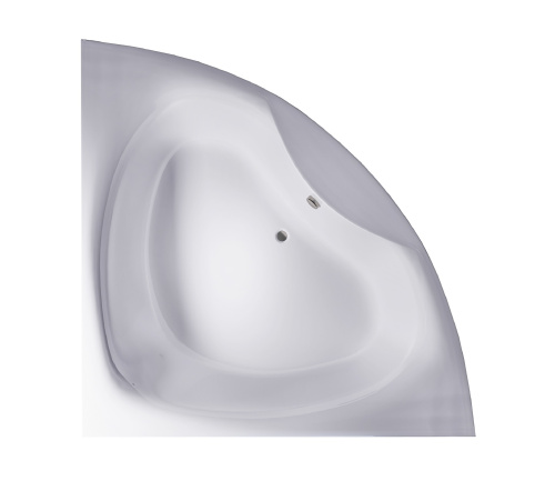 Ванна из литьевго мрамора Astra-Form Виена 01010022 150х150 угловая асимметричная с ножками - фото 2