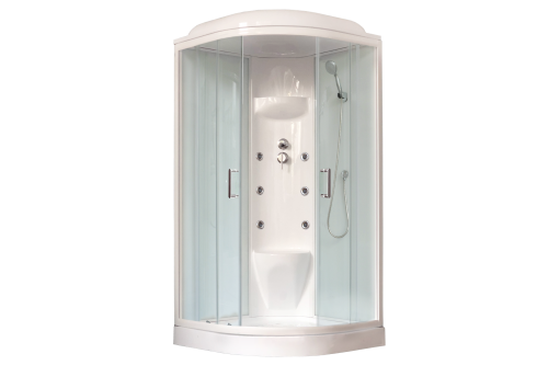 Душевая кабина Royal Bath НК RB90HK7-WT 90х90 четверть круга с крышей ориентация универсальная