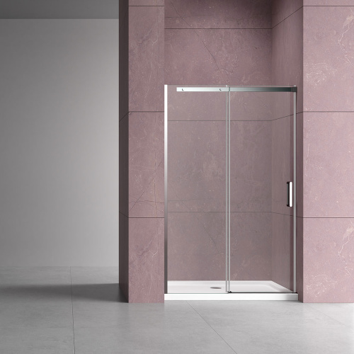 Душевая дверь Vincea Dice VDS-4D160CL 160х200 стекло прозрачное профиль хром глянцевый