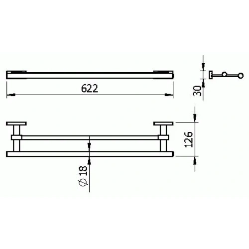 Полотенцедержатель Langberger ALSTER 10902A - фото 2