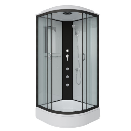 Душевая кабина Niagara Classic 67031414G 80х80 четверть круга с крышей ориентация универсальная