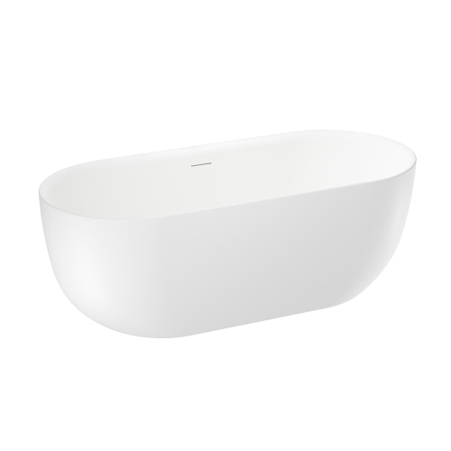 Ванна акриловая Wellsee Chic Riviera 236802000 170х76 отдельностоящая овальная с ножками - фото 2