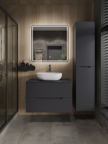 Тумба с раковиной Orange Line Li-80TugMDF+B05-480W 81х46х68 - фото 5