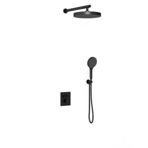 Душевая система Vincea Inspire VSFW-3I21MT2MB встраиваемая в стену с термостатом - фото 2