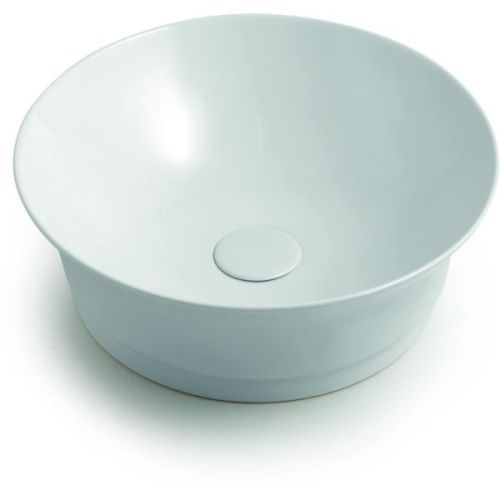 Раковина керамическая White Ceramic Idea W10307PL 40х40 накладная цвет фиолетовый