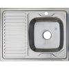 Кухонная мойка Melana 007 t R (*10) 80х60 цвет хром поверхность полированная