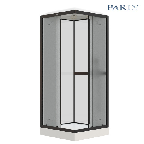 Душевая кабина Parly Frost FQ811B 80х80 квадратная с крышей ориентация универсальная - фото 3