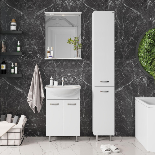 Тумба под раковину Onika Коралл 105558 51х30х68 напольная - фото 5