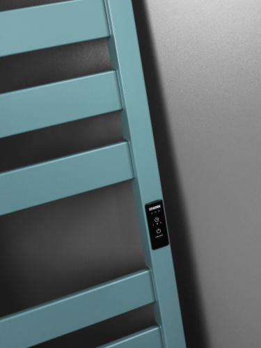 Полотенцесушитель Indigo Oktava Slim 5 LСLOKS5E60-50CLRt 53х60 электрический бирюзовый - фото 4