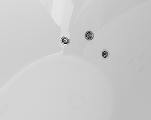 Ванна акриловая гидромассажная Frank 20151110 170х80 пристенная овальная с каркасом - фото 5