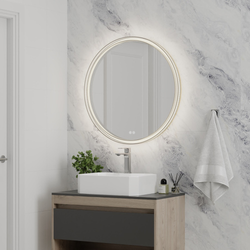 Зеркало в ванную Teymi Lina Romantic T20133 80х80 - фото 4