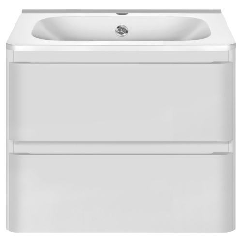 Тумба под раковину Vincea Vico VMC-2V600GW 59х47х50 подвесная цвет белый - фото 3