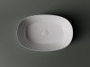 Раковина из сантехнического фарфора Ceramica Nova ELEMENT CN5023 50х40 накладная цвет белый без отверстий под смеситель