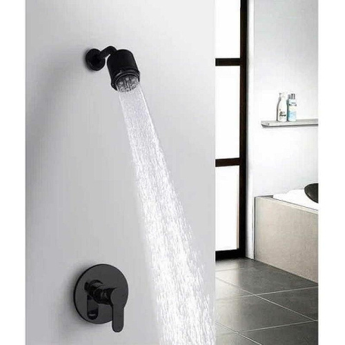 Душевая система ALMAes Bartin TVZ-0895 встраиваемая цвет черный - фото 3