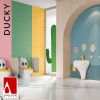 Чаша унитаза напольная Creavit DUCKY DC360-00CB00E-0000 цвет белый без бачка без сиденья душевой смыв