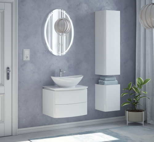 Шкаф Corozo Огайо SD-00000632 40х30х39 подвесной цвет белый - фото 3