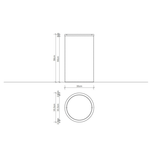 Корзина для белья Decor Walther Universal 610760 - фото 2