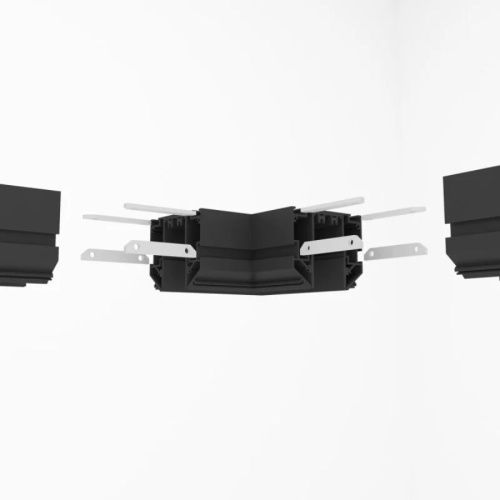 Угловой элемент 90° Denkirs Smart One (Смарт Оне) TR2026-BK - фото 2