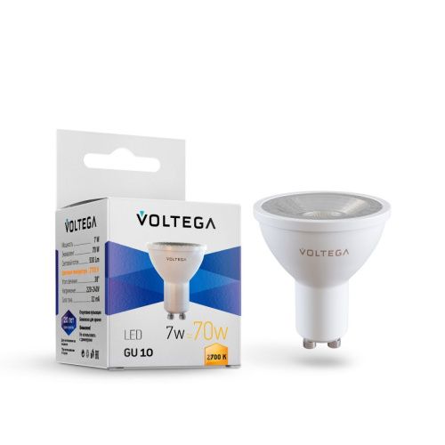 Лампа светодиодная Voltega Sofit GU10 Lens 7252 - фото 2