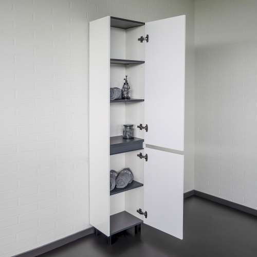 Шкаф-пенал Comforty 00-00017838CF 40х30х190 - фото 4