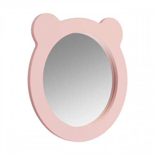 Зеркало в ванную Aquaton Каспер 1A283302CR1E0 48х49 цвет розовый - фото 2