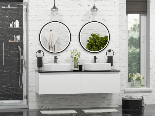 Тумба под раковину Misty Виста П-Вис-09150-012Я 150х50х52 подвесная - фото 5