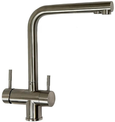 Cмеситель Haiba HB70304-1 на мойку полированная сталь - фото 2