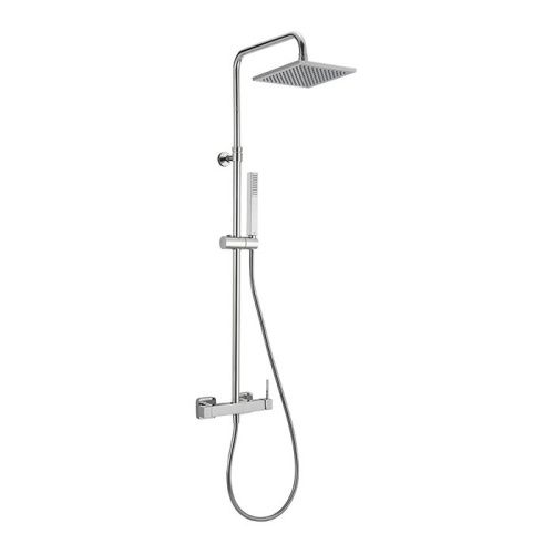 Душевая стойка Cisal Roadster RR00402121 настенная цвет хром
