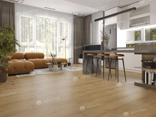 SPC ламинат Alpine Floor Classic ECO 173-6 MC Клен классический толщина 0.4 см 43 класс 1220х183 - фото 3