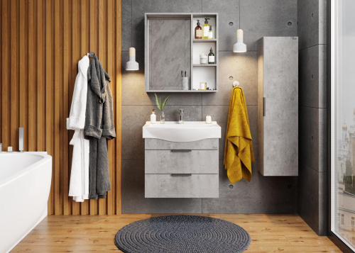 Шкаф-пенал Onika Девис 403071 30х25х120 подвесной - фото 2