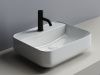 Раковина из сантехнического фарфора Ceramica Nova ELEMENT CN5015 50х40 накладная цвет белый 1 отверстие под смеситель