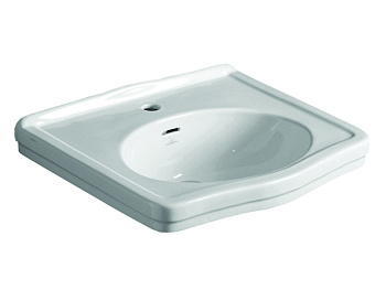 Раковина из санфаянса Simas LO 914 bia 1 hole 58х45 подвесная цвет белый