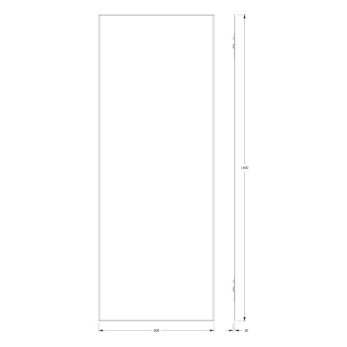 Зеркало в ванную Evoform Standard BY 0256 60х160 цвет хром - фото 2