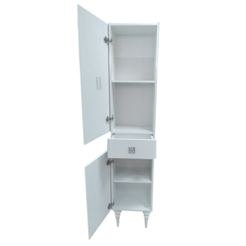 Шкаф-пенал Comforty Монако 00004140124CF 40х33х195 напольный цвет белый - фото 4