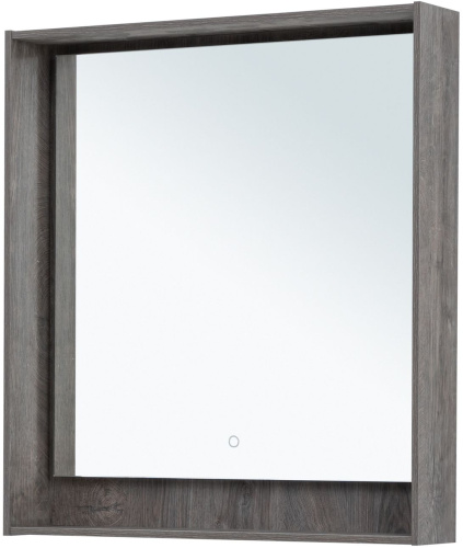 Зеркало в ванную Aquanet Милан 00336395 75х83 цвет темное дерево - фото 3