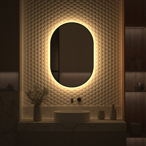 Зеркало в ванную Defesto AURA DF 2935R 60х90 - фото 5