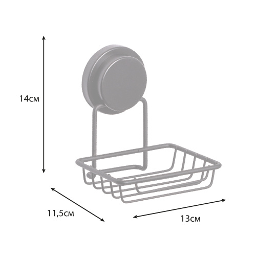 Мыльница Fixsen Magic black FX-45009 - фото 4
