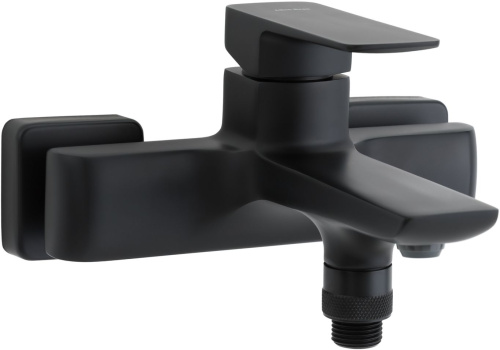 Смеситель для ванны с душем Allen Brau Infinity 5.21006-31 настенный черный - фото 4