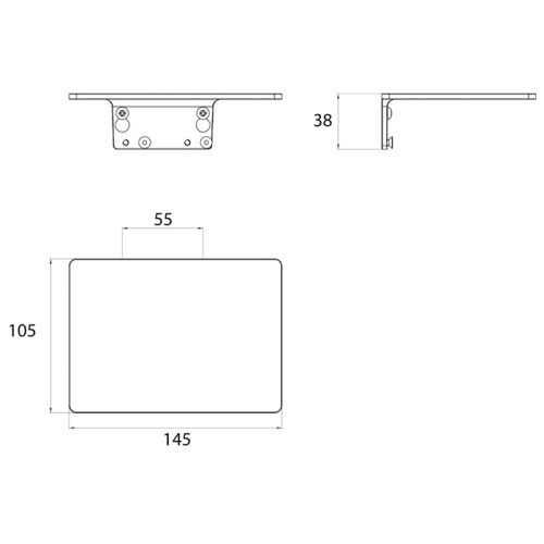 Полка Emco Trend 0200 001 05 - фото 2