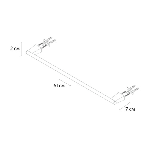 Полотенцедержатель Fixsen Trend gold FX-99001 - фото 4