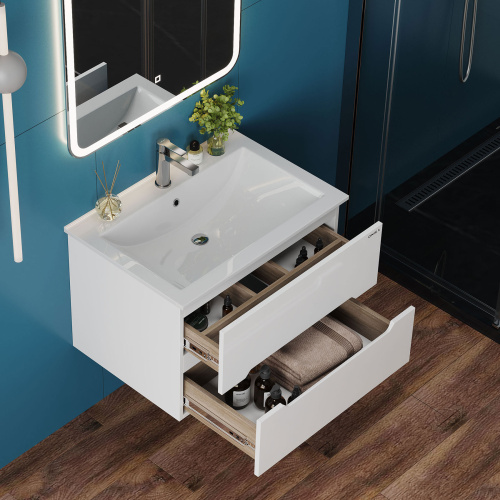 Тумба под раковину Onika Айленд 107063 68х48х46 подвесная - фото 4