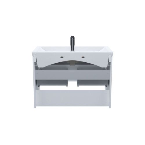 Тумба с раковиной IDDIS Zodiac X ZDX80WNi95K 82х46х59 подвесная цвет белый - фото 3