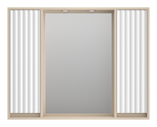 Зеркало-шкаф Brevita Balaton BAL-04100-03-01 98х14х80 подвесной - фото 2